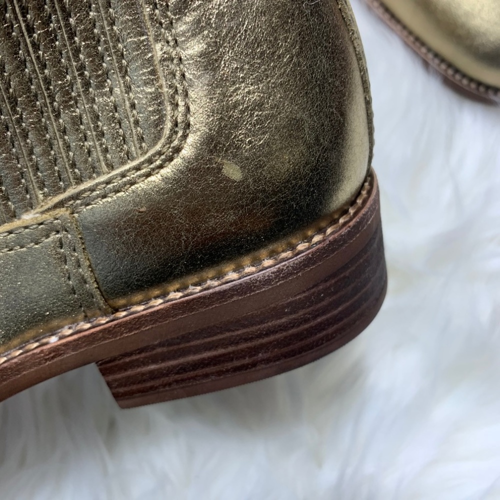 MADEWELL The Ainsley Chelsea Boot in Metallic - Picture 8 of 8